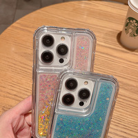 Coque de téléphone triple colle pailletée pour Tecno Spark Go 2024/Spark 20/Spark20C/Smart8/Hot 40i coque de téléphone hybride antichoc à trois couches