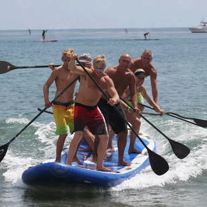 แพดเดิลบอร์ดเป่าลมสำหรับตกปลา พร้อ<span class=keywords><strong>ม</strong></span>ที่วางคันเบ็ด ความจุขนาดใหญ่ สำหรับนักตกปลา เก็บอุปกรณ์ตกปลาได้ในทะเลสาบ แม่น้ำ ทะเล - Product Image 4