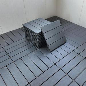 30*30cm 회색 피부 질감 pp 연동 바닥 플라스틱 야외 캠핑 바닥 매트 - Product Image 1