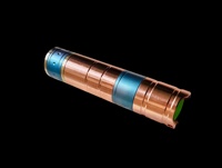 Lampe torche laser GEARLAIR 6W 470nm bleu cyan à mise au point réglable, refroidissement en alliage de cuivre et de titane, garantie 1 an pour l'astronomie et l'observation des étoiles