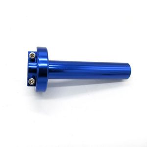 Poignées de guidon universelles colorées pour moto 7/8'' (22 mm) en aluminium CNC, accélérateur pour cyclomoteur, scooter, moto tout-terrain - Product Image 4