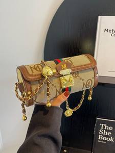 <span class=keywords><strong>Borsa</strong></span> a tracolla da donna europea <span class=keywords><strong>americana</strong></span> in tessuto a vela in pelle con lettera ricamata <span class=keywords><strong>borsa</strong></span> a contrasto per commercio estero transfrontaliero - Product Image 6