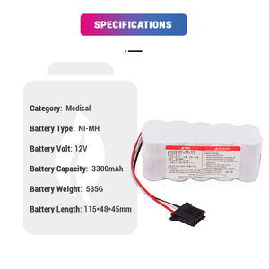 Prezzo di fabbrica NKB-301V pacco batteria X065 YZ-024H9 per defibrillatore Nihon Kohden TEC-8352 TEC-7741 TEC-7751 NKB-301V - Product Image 2