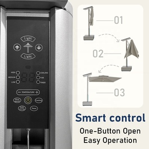 <span class=keywords><strong>Parasol</strong></span> sur mesure avec refroidissement par air, lumières LED, roues, batterie solaire, pour sites sportifs, <span class=keywords><strong>parasol</strong></span> cantilever commercial - Product Image 4