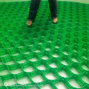 Géocellule HDPE/plastique pour l'extérieur Hauteur 50-250mm utilisée dans le <span class=keywords><strong>stabilisateur</strong></span> de <span class=keywords><strong>gravier</strong></span> avec capacité de conception de modèle 3D - Product Image 4