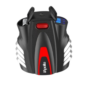 DC 12V Digital gauge Pneumatico di Gonfiaggio con Manometro Digitale Auto Shut-Off 150PSI 3 Adattatori Pompa forTires, palla - Product Image 1