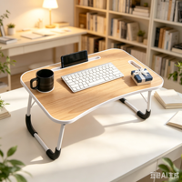 Table pliante simple et portable pour ordinateur portable à domicile, table d'apprentissage pour enfants, table de lecture, table de pique-nique