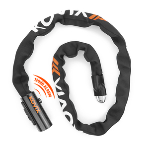 KCQ08-100 modèles alarme sécurité serrure chaîne Scooters accessoires chaîne serrure vélo accessoires câble serrure - Product Image 3