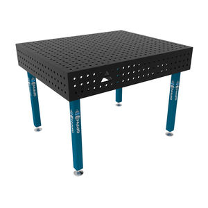 SteelEco GPPH <b>welding</b> <b>bench</b> 1.2x1m, 8mm thick, 16mm holes, 50x50mm grid - Product Image 1