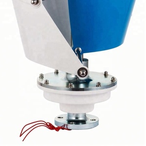 1KW 12V 24V Magnet Free Energy Helix Vertical Axis Wind <b>Generator</b> for Home SJ1000 Wind SJ1000 - Product Image 4