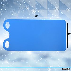 Tapis de curseur de neige en HDPE Portable tapis <span class=keywords><strong>volant</strong></span> Flexible traîneaux enroulables traîneau de Snowboard en plastique pour enfants pour jouets d'hiver - Product Image 2