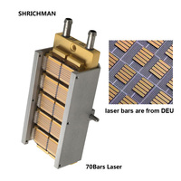 Offre Spéciale : Module Diode Laser Haute Puissance HSW 3500W 808nm 70 Barres avec Lentille FAC pour Éclairage de Pompe Laser et Mesure de Distance