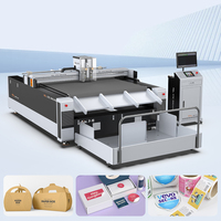 Plotter de Corte de Cartón Gris CNC AOL Automático de Alta Precisión con Tres Años de Garantía CCD