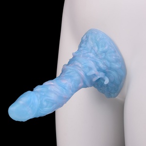 Dildo Luminoso de Silicona con Ventosa, Diseño de Ciervo Mítico Alienígena, Masajeador Vaginal, Plug Anal Femenino y Masculino, Juguetes Sexuales para Adultos - Product Image 5