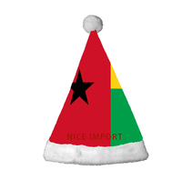 Meistverkaufte Kiribati-Flagge Weihnachtsmützen Komfortable Plüsch-Weihnachtsmützen für Erwachsene Neujahrs-Festliche Party-Kopfbedeckung