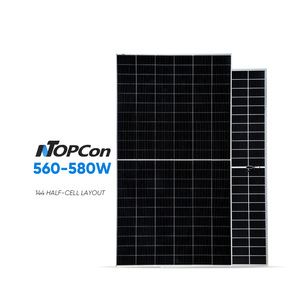 570-590W N-Typ TOPCon Solarmodul Höhere Effizienz Geringere Abfallung Monokristallines Modul für Kraftwerke - Product Image 2
