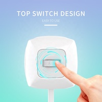 Worldplug Power Strip Tower UK Prise de câble d'extension électrique avec ports USB