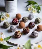 P110 petite ligne de Production de boules de noix de coco/Mini morsures de bonheur/chocolat de ronge, truffe de noix de coco, Machine automatique