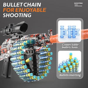 Elektrische Graffiti-Softbullet-Spielzeugpistole mit Schussgeräusch, 24 EVA-Kugeln und wiederaufladbarem Akku, <span class=keywords><strong>B</strong></span>/O Spielzeugpistole für Kinder - Product Image 3
