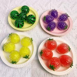 Stress-Relief Toy Fruit <b>Squeeze</b> <b>Ball</b> Decompression Venting Kids Toy Thermoplastic Rubber Colorful Hot-Selling Jianyi Toy JY0291 - Product Image 5