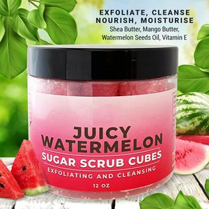 Exfoliante de Azúcar con Aroma a Sandía y Rosa, Elimina la Piel Muerta y la Suciedad, Hidrata, Suaviza y Mejora la Piel Seca, Exfoliante Corporal - Product Image 6