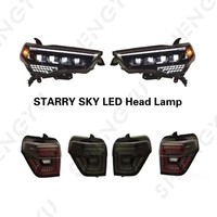 Les kits de carrosserie de haute qualité pour Toyota 4 runner 2010-2020 comprennent un pare-chocs avant et arrière