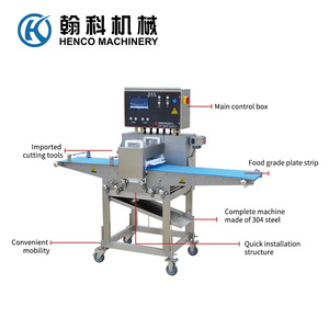 Automatic <b>Meat</b> Strip <b>Cutting</b> <b>Machine</b> Adjustable Thickness 0.5-10mm Anti-Jamming Design - Product Image 2