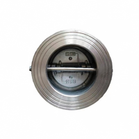 Vanne de retenue haute pression DN100, Vanne d'air, Vanne à dents de rogneuse G2, Vanne hydraulique à dents de rogneuse en acier inoxydable, Vanne d'alarme CO2 Ozone