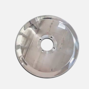 Mesin pengiris listrik, rol daging domba beku Stainless Steel, mangkuk pemotong pengiris listrik pisau industri bulat