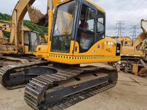 Komatsu รถตักดิน PC200-7ตีนตะขาบระบบไฮดรอลิกพร้อมเครื่องยนต์คัมมินส์ & กระปุกเกียร์ชิ้นส่วนยี่ห้อ - Product Image 4