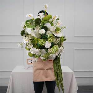 Arreglo Floral Artificial de Seda de 50cm, Romántico y de Alta Calidad, Directo de Fábrica, para Decoración de Mesa de Boda - Product Image 3