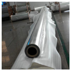 סרט PET מתכתי כסוף עם אפקט מראה עבור למינציה דקורטיבית ואריזה - Product Image 1