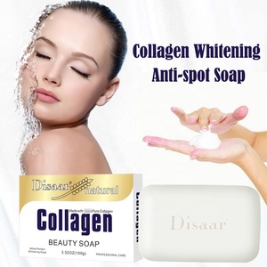 Sabun Mandi Kolagen Kecantikan Disaar Wholesale Natural Collagen Milk Handmade Whitening Cleansing Lightening Whitening - Product Image 3