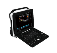 Échographe Doppler Couleur Portable P8-VET pour Vétérinaires, Écran 15 Pouces, Scanner d'Échographie Animale pour Chiens, Chats et Animaux Domestiques (Détection de Gestation)