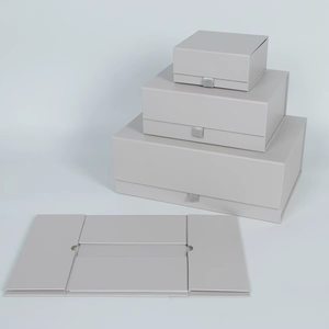 Scatola Pieghevole Quadrata/Rettangolare Bianca per Regali, Sconto Speciale, Nuova Scatola di Carta, Sette Giornate di Trading Consecutive con Aumenti Limitati - Product Image 1