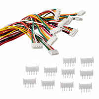 SH1.0 JST1.25 ZH1.5 PH2.0 XH2.54 Konektor Female+Male 2/3/4/5/6/7/8/9/10P Plug Dengan Kabel 10/20/30cm