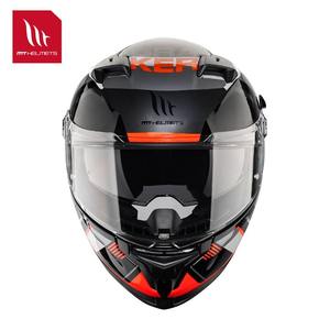Nuevo Casco de Motocicleta MTHELMETS Español MT Racing, con Doble Visera Brillante, Integral, ABS, Alerón Grande, Homologado ECE, para Todas las Estaciones - Product Image 6