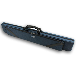 Muestra gratis 3x4 PU cuero Pool Cue Case alta capacidad billar Cue Stick bolsa de transporte Pool Cue Case mochila correas de transporte - Product Image 5