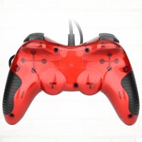 Manette de jeu ergonomique filaire USB pour PC, contrôleur de jeu d'arcade pour King of Fighters avec vibration, moule privé, sans CN;GUA