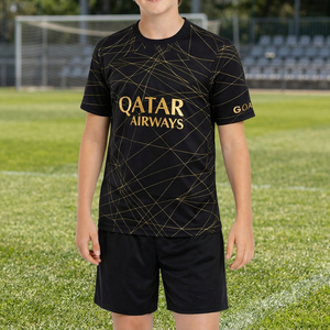 Uniforme de Fútbol Personalizado por Sublimación para Hombre y Niño, Conjunto de Camiseta y Pantalones Cortos, Transpirable, que Absorbe la Humedad, Equipación Deportiva - Product Image 3