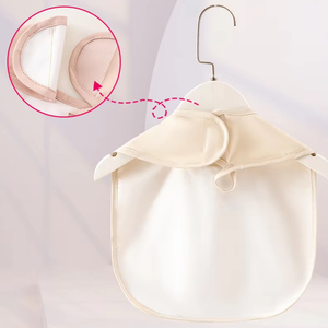 Bavoir de repas pour enfants, style tablier, imperméable, sans manches, fermeture Velcro, design réversible, motif dessin animé, idéal pour l'alimentation - Product Image 3
