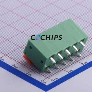 KF142V-5.08-5P Spring Terminal Block Through hole Component (THT),P=5.08mm Connector 5.08mm 5P 5 15A - Product Image 2