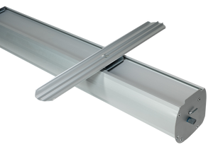 80*200 JC Display RUBS-10 Banner Gulung Promosi Pameran Dagang Bahan Plastik Baja Retractable Harga Pabrik - Product Image 5