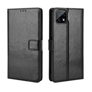 Ví Sang Trọng Crazy Horse PU Leather Flip Ốp Lưng Cho <span class=keywords><strong>WIKO</strong></span> T3 - Product Image 5