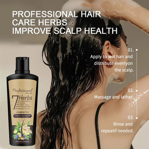 CGBOOM Set <span class=keywords><strong>Shampoo</strong></span>, Balsamo e Tonico a 7 Erbe, Riduce la Caduta e la Forfora, Accelera la <span class=keywords><strong>Crescita</strong></span> dei <span class=keywords><strong>Capelli</strong></span> - Product Image 3