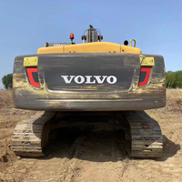 Machinerie de construction certifiée CE EPA, excavatrice sur chenilles VOLVO EC240D d'occasion, 22 tonnes, moteur puissant d'origine, EC240