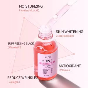 5-in-1 Hyaluronsäure Gesichtsserum GMP Aufhellende Hautpflege Kollagen Koreanisches Kollagenpeptid Dunkle Flecken Korrekturserum - Product Image 3