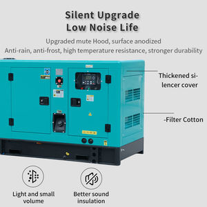 Générateur silencieux personnalisable RTH 12KW/15KVA 50/60Hz Quanchai QC490D Centrale électrique triphasée CE RTH-QC8GF Ultra-éfficient 95% - Product Image 6