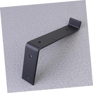 Gancio da Parete <span class=keywords><strong>in</strong></span> <span class=keywords><strong>Metallo</strong></span> Nero 153 X 150 MM, Supporto a Z Nascosto <span class=keywords><strong>per</strong></span> Mensole e Mensole <span class=keywords><strong>Angolari</strong></span> - Product Image 2