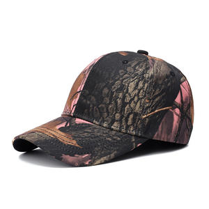 Casquette de baseball camouflage à imprimé feuilles style streetwear pour hommes, idéale pour le hip-hop, les activités de plein air, la déguisement et la pêche, protection solaire - Product Image 4